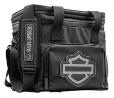Harley-Davidson Open Bar & Shield Soft Cooler - Leak-proof Body & Zippers picture