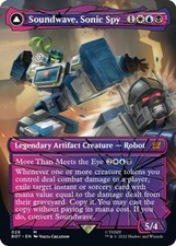 Soundwave, Sonic Spy (Shattered Glass) #28 *Foil* (NM) (BOT) MTG picture