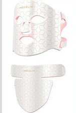MEGELIN 7-Color LED Light Therapy Face & Neck Mask, Rechargeable Waterproof picture