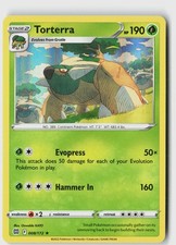 Torterra Holo Rare SWSH09: Brilliant Stars 008/172 NM picture