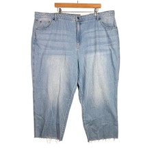 New Future Collective Straight Leg Light Wash Jeans size 24 Blue picture