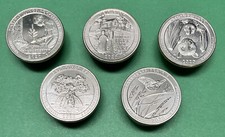 2020 S America the Beautiful Quarter ATB clad Set  from US Mint Rolls picture
