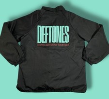 RARE Deftones 2025 North American Tour VIP+ Windbreaker Small Men’s Black  NEW picture