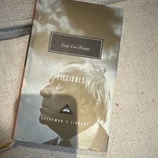 Jorge Luis Borges Ficciones Everyman's Library Hardcover Inscribed Dust Jacket picture