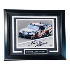 Brad Keselowski Autographed NASCAR Deluxe Framed 8x10 Photo picture