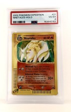 The Pokémon Company 2002 Pokemon Expedition Ninetales 21/165 Holo Rare PSA picture