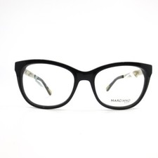 Marciano By Guess GM0268 001 Black Plastic Cat Eye Eyeglasses Frame 53-17-135 picture