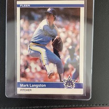 1984 Fleer Update - Mark Langston #U-70 (RC) picture