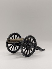Penncraft Mt. Penn PA Miniature Brass Barrel Cast Iron Cannon Vintage Toy picture