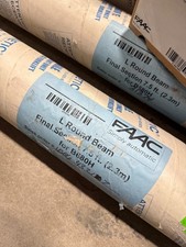 FAAC 428049 L Round Beam Final Section 7.5 ft 2.3m for B680H Barrier Gate picture