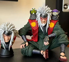 Naruto Jiraiya Mount Myoboku Sitting Figure 13.5cm PVC Anime Statue Collectible picture