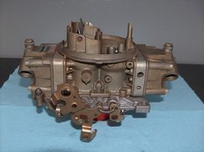 Holley 650 cfm Double Pumper 4 Barrel Carburetor 4777-2 Carb w/Elec Choke Used picture
