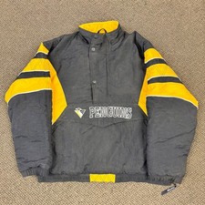 Vintage Starter Pittsburgh Penguins NHL Puffer Jacket, XL, RoboPenguin picture