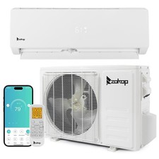 Zokop 9000 -24000 BTU Mini Split Air Conditioner Heat Pump with Remote WIFI picture