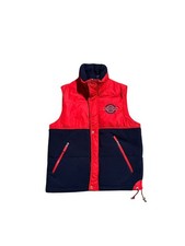 Vintage Pelle Pelle Marc Buchanan Puffer Jacket Size MEDIUM Blue & Red Full Zip picture