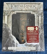 Lord of the Rings: The Fellowship of the Ring 5 DVD Collector’s Set w/ Bookends picture