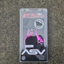 ASV F3 Shorty Pink Brake Clutch Lever Set Kawasaki CRF342-SP BRF341K-SP NEW picture