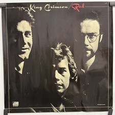 Vintage 1974 King Crimson Red Promotional Store Poster picture