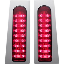 Custom Dynamics Chrome Probeam LED Fillerz Lights for 14-23 Harley Touring FLHX picture
