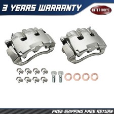 Front Brake Calipers w/ Bracket Pair 2 for Ram 1500 Dodge Durango Chrysler Aspen picture