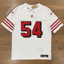 Nike Fred Warner San Francisco 49ers Alternate STITCHED NFL Limited Jersey White picture