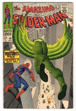 Amazing Spider-Man 48 1967 Marvel Comics VG+ 4.5 Mary Jane Vulture Gwen Stacy picture