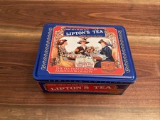 Vintage Lipton’s Tea Limited Edition Nostalgia Collectible Tin Pre-Owned picture