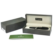 NEW Montegrappa Fortuna Black with Black Trim Fountain Pen Fine picture