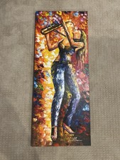 Leonid Afremov CITY VIBES 1 Original Oil Painting With COA 2017, Not a Copy/LE picture