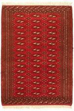 Vintage Traditional Hand-Knotted Area Rug 3'4