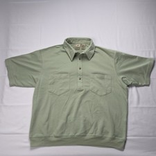 Haband Mens Polo Shirt Size XL Carefree Life Short Sleeve Pockets Casual Golf picture