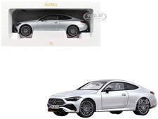 2024 MERCEDES-BENZ CLE COUPE HIGHTECH SILVER 1/18 DIECAST MODEL BY NOREV 183939 picture