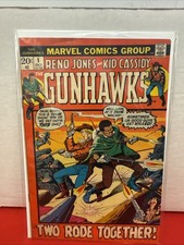 Gunhawks #1 1972 Marvel Comics Reno Jones Kid Cassidy Bronze Age Western Key picture