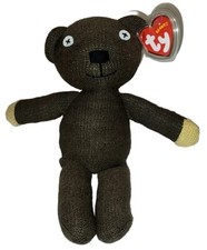 Ty Beanie Baby - MR BEAN'S TEDDY BEAR (UK Exclusive) MWMTs Stuffed Animal Toy picture