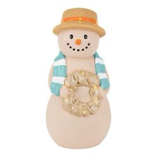 Home Depot Accent 2.5 ft Christmas LED Coastal Sandman Snowman Blow Mold 2026 picture