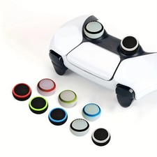 4PCS Silicone Thumb Grips for PS5 PS4 PS3 Xbox One 360 Controller Joystick Caps picture