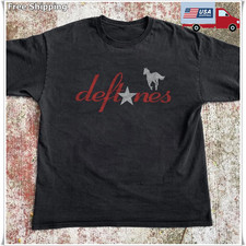 Deftones White Pony Star Logo T-shirt, Unisex Black T-shirt, Size S-5XL picture