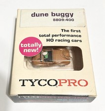 RARE 1970 TYCO PRO #8809 Metallic Gold Dune Buggy Roadster HO Slot Car MIB NOS picture