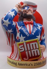 2026 MACHO-MAN RANDY SAVAGE SLIM JIM DISPLAY COLLECTABLE AMERICA'S 250TH BDay picture