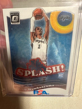 Panini 2023-24 Donruss Optic Victor Wembanyama Spurs Splash #6 RC picture