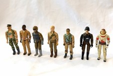 Vintage GI Joe Action Figure Lot Broken Crotch Brigade Doc Duke Major Bludd Ace picture