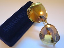 Mykita BERNHARD WILLHELM ROSI F9 Gold Mirrored Glasses Eyewear Sunglasses Shade picture