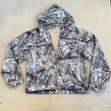 AKIMBO Club Real Tree Edge Camo Hoodie Jacket Men's Size XL Full Zip Hunting USA picture