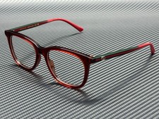 GUCCI GG1990O 008 Burgundy Green Women's 53 mm Medium Eyeglasses picture