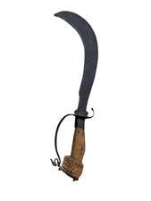18C Antique Original South Curve Indian Kattti Dagger Period Collectible  picture