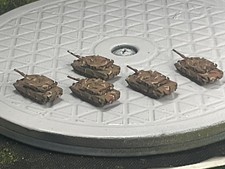 1/285 GHQ Painted Ukranian M-1 Tanks (5) MERDEC Field Camouflage picture