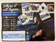 Kentucky Wildcats 2026 Official Kentucky Football Yearbook Will Stein 18x24” picture