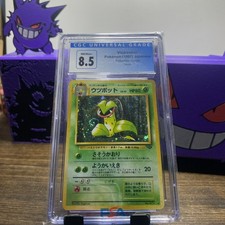 CGC 8.5 NM/Mint+ Victreebel Vintage 1997 Holo Japanese Jungle Pokémon TCG picture