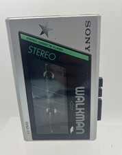 Vtg Sony Walkman WM-11 1980s For Parts Or Repair As-Is Powers On Plays No Rewind picture