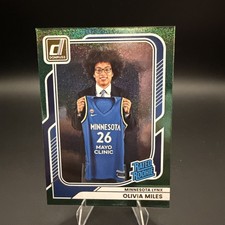 🔥Panini 2026 WNBA Donruss Green Shimmer Rated Rookie Olivia Miles #87 picture